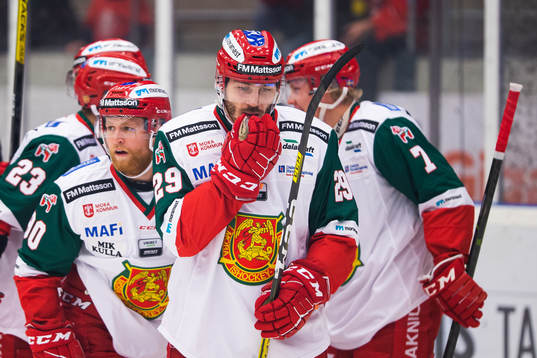 Moras Johan Persson jublar