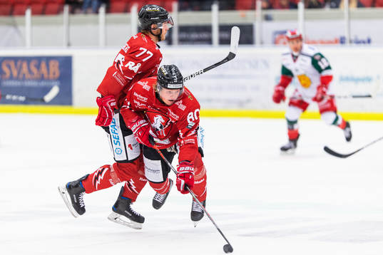 Vita Hästens Anton Johansson och Jacob Spångberg