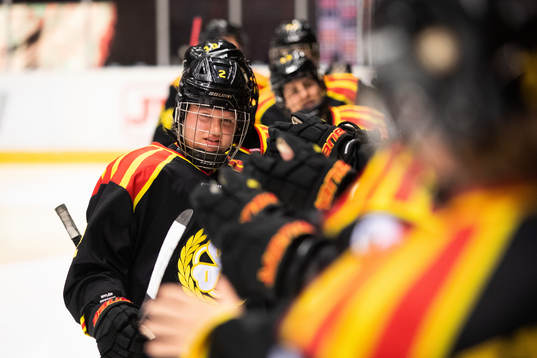 Brynäs Maja Nylén-Persson jublar