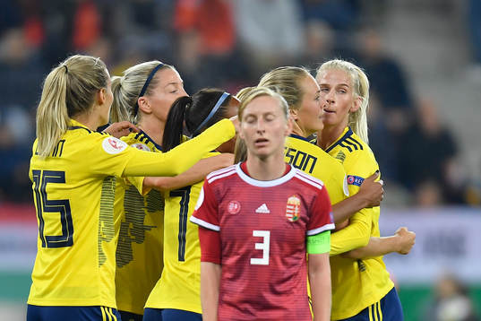 Magdalena Ericsson, Linda Sembrant, Julia Zigiotti and