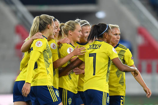 Magdalena Ericsson, Hanna Glas and Jonna Andersson of