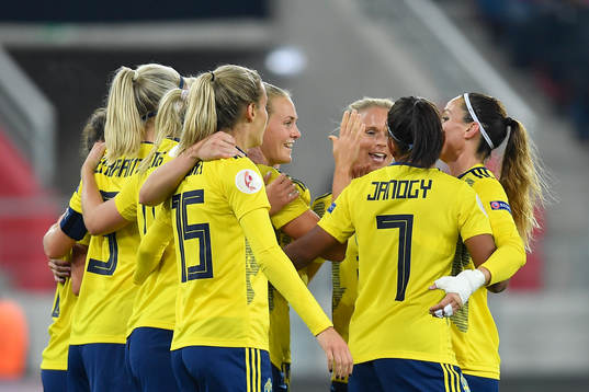 Magdalena Ericsson, Linda Sembrant, Julia Zigiotti and