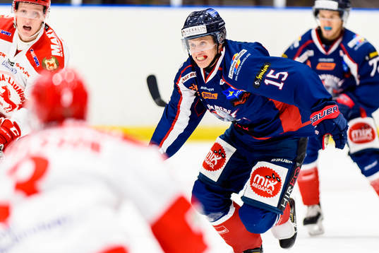 Bläddra bland fler bilder av Ishockey, HockeyEttan Södra, Halmstad - Troja/Ljungby