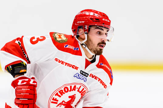 Troja/Ljungbys Kevin Karlsson