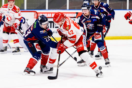 Halmstads Robin Holm och  Troja/Ljungbys Mattias Elfström