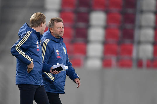 Peter Gerhardsson, head coach of Swden