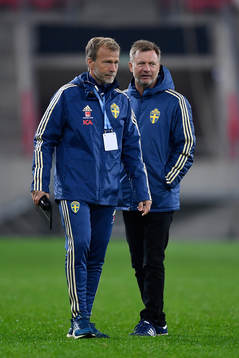Peter Gerhardsson, he'd coach of Sweden reacts