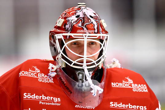 Vita Hästens målvakt Viktor Kokman