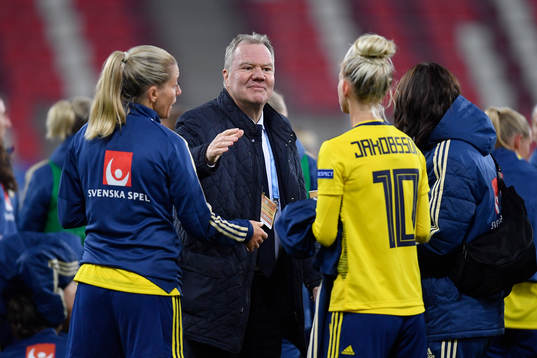 Karl-Erik Nilsson, president of the Swedish Football