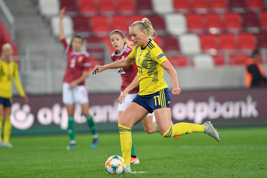 Stina Blackstenius of Sweden