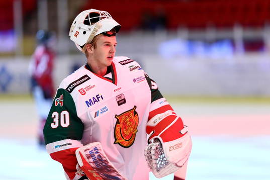 Moras målvakt Olof Lindbom