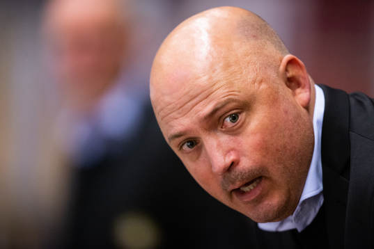 Brynäs tränare Henrik Glaas