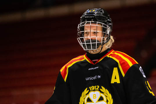 Brynäs Lara Stalder deppar