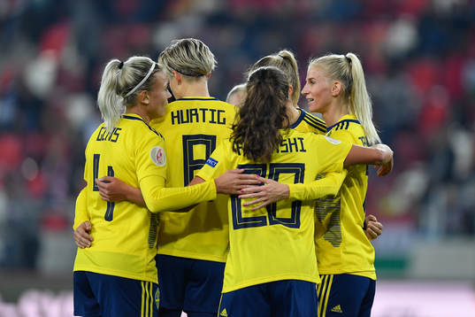 Sofia Jakobsson, Hanna Glas, Loreta Kullashi and Lina