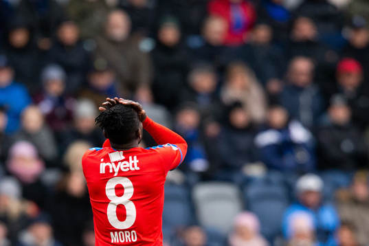 Helsingborgs Mamudu Moro deppar