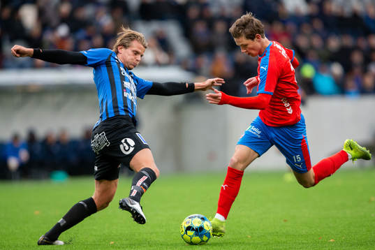 Sirius Tim Björkström och Helsingborgs Max Svensson