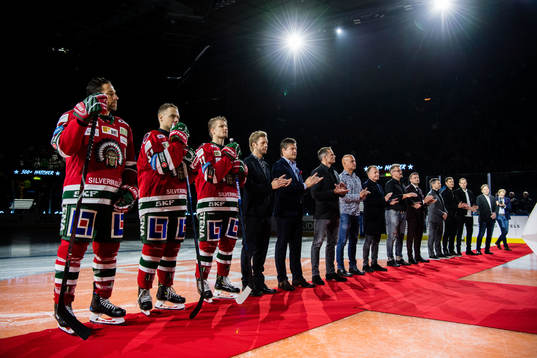 Spelare som gjort fler än 500 matcher för Frölundas