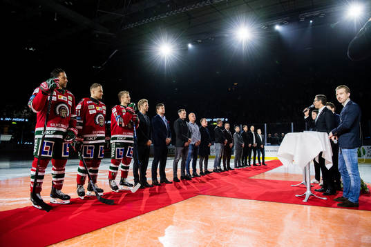 Spelare som gjort fler än 500 matcher för Frölundas