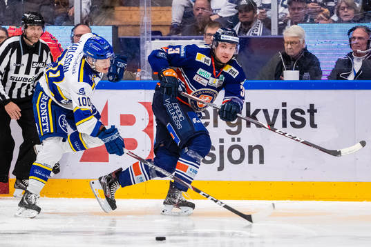 Leksands Martin Karlsson och Växjös Oliver Bohm