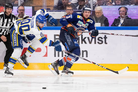Leksands Martin Karlsson och Växjös Oliver Bohm