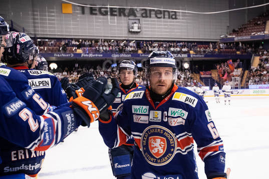 under ishockeymatchen i SHL mellan Leksand och Växjö