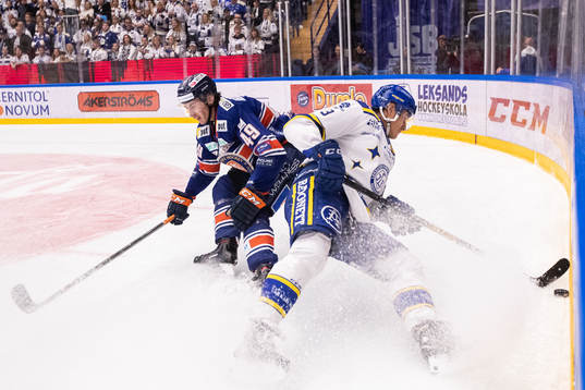 Växjös David Bernhardt och Leksands Jon Knuts