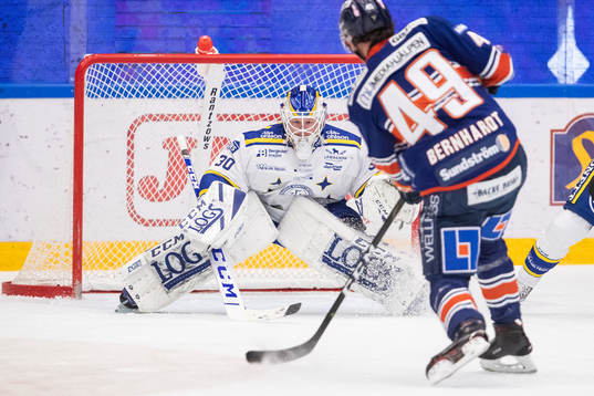 Leksands målvakt Janne Juvonen