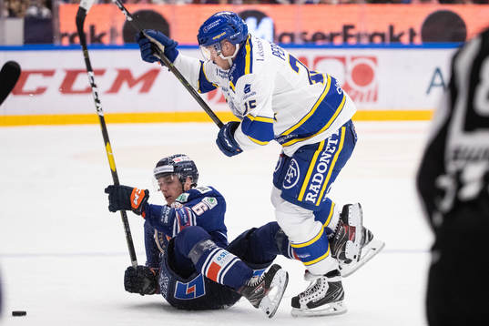 Leksands Linus Persson och Växjös Linus Högberg