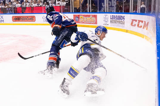 Växjös David Bernhardt och Leksands Jon Knuts