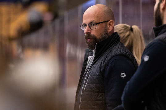 Leksands tränare Lars Stenmark
