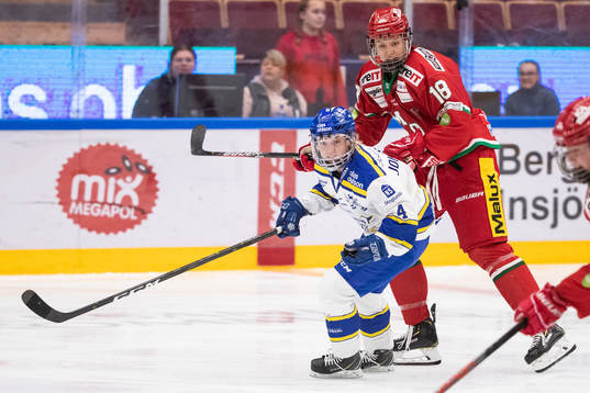 Leksands Wilma Johansson och Modos Lore Baudrit