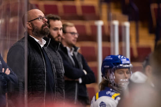 Leksands tränare Lars Stenmark