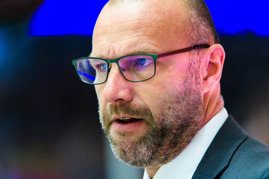 Oskarshamns assisterande tränare Fredrik Hallberg