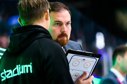Färjestads assisterande tränare Gereon Dahlgren