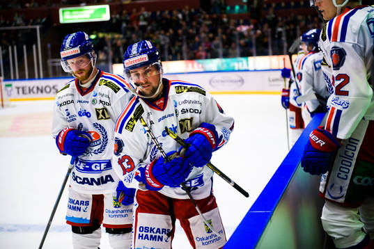 Oskarshamns Alexander Reichenberg och Gustaf Franzén deppar