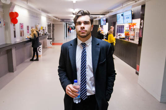 Porträtt på Örebros Jordan Boucher