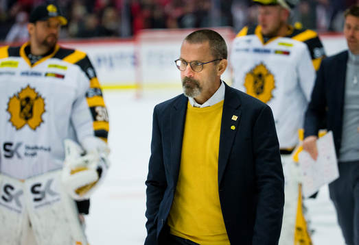 Skellefteås tränare Tommy Samuelsson deppar