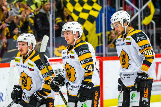 Skellefteås Andreas Wingerli och Jesper Frödén deppar