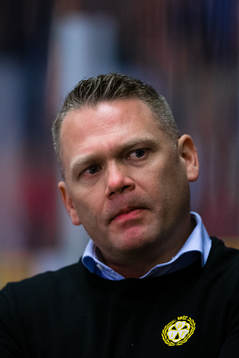 Brynäs assisterande tränare Mikael Holmqvist