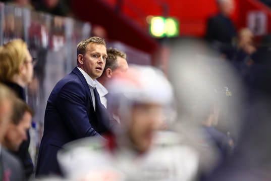 Linköpings tränare Bert Robertsson deppar