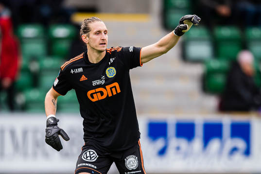 Sundsvalls målvakt David Mitov Nilsson