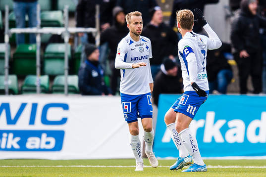 IFK Norrköpings Alexander Fransson och Andreas Blomqvist