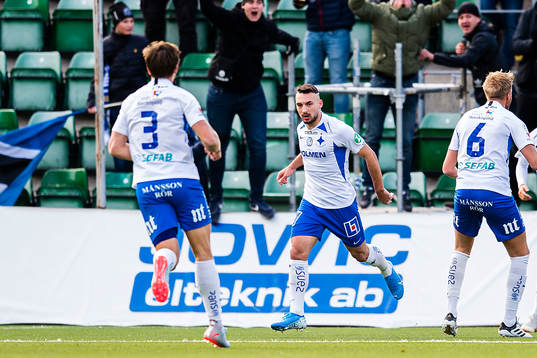 IFK Norrköpings Sead Haksabanovic jublar