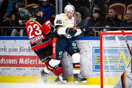 Luleås Jesper Sellgren och Djurgårdens Albin Grewe