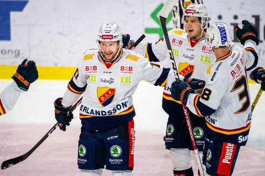Djurgårdens Niclas Bergfors jublar