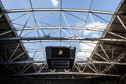 Öppet tak på Friends Arena