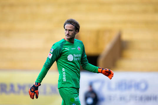 Helsingborgs målvakt Anders Lindegaard