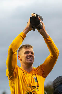 Sirius målvakt Lukas Jonsson