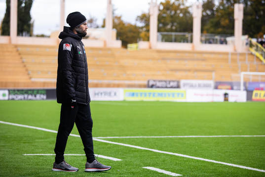 Helsingborgs tränare Olof Mellberg