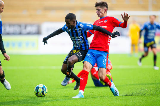 Sirius Mohammed Khalid Saeid och Helsingborgs Armin Gigovic